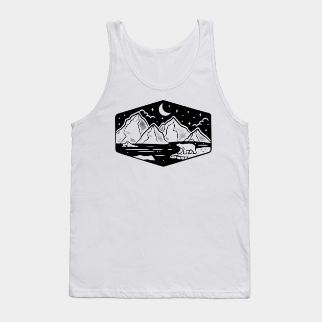 Staring at the sky Tank Top by MonolineStore